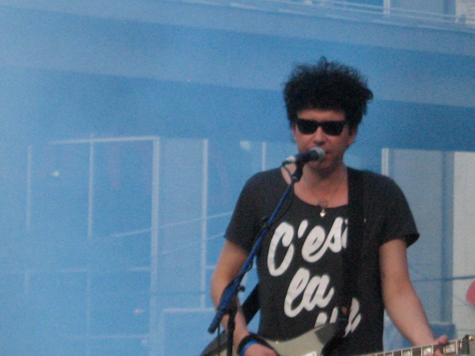 The Raveonettes live at Yonge-Dundas Square on June 19, 2010