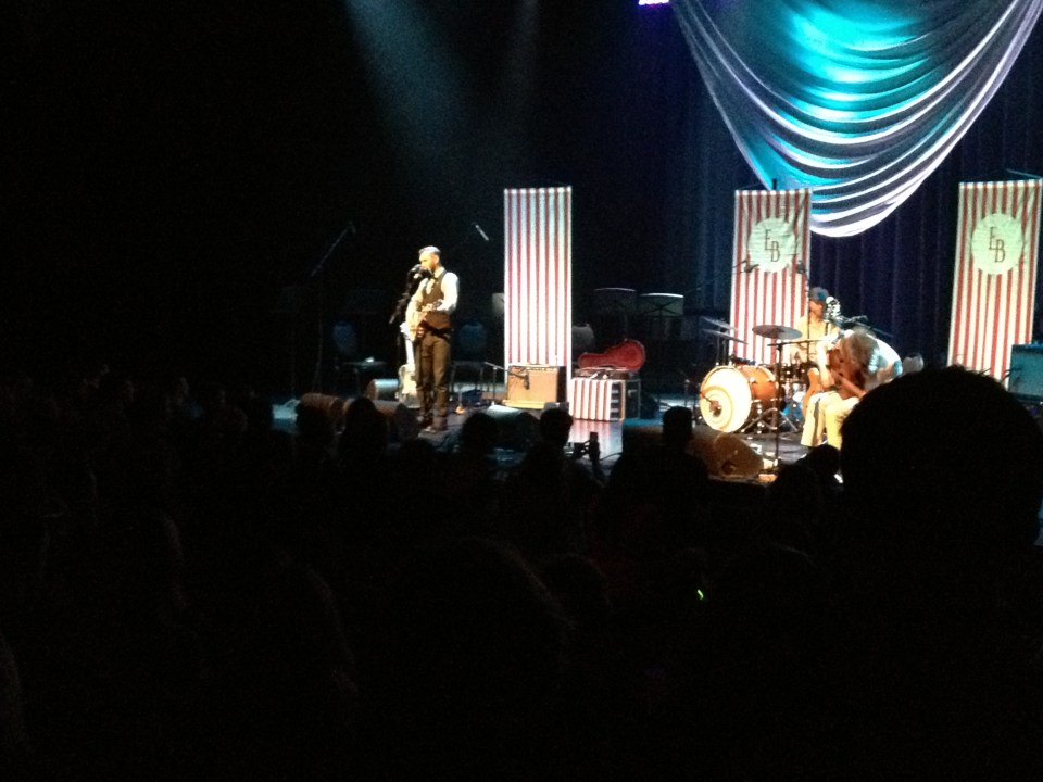 Elliott Brood played the River Run Centre Feb. 1 as part of Hillside Inside 2013.