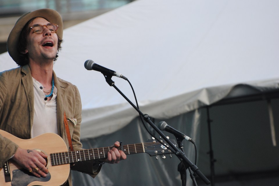 Justin Townes Earle played TURF July 5 at Fort York Garrison Commons in Toronto. Photo: Tom Beedham