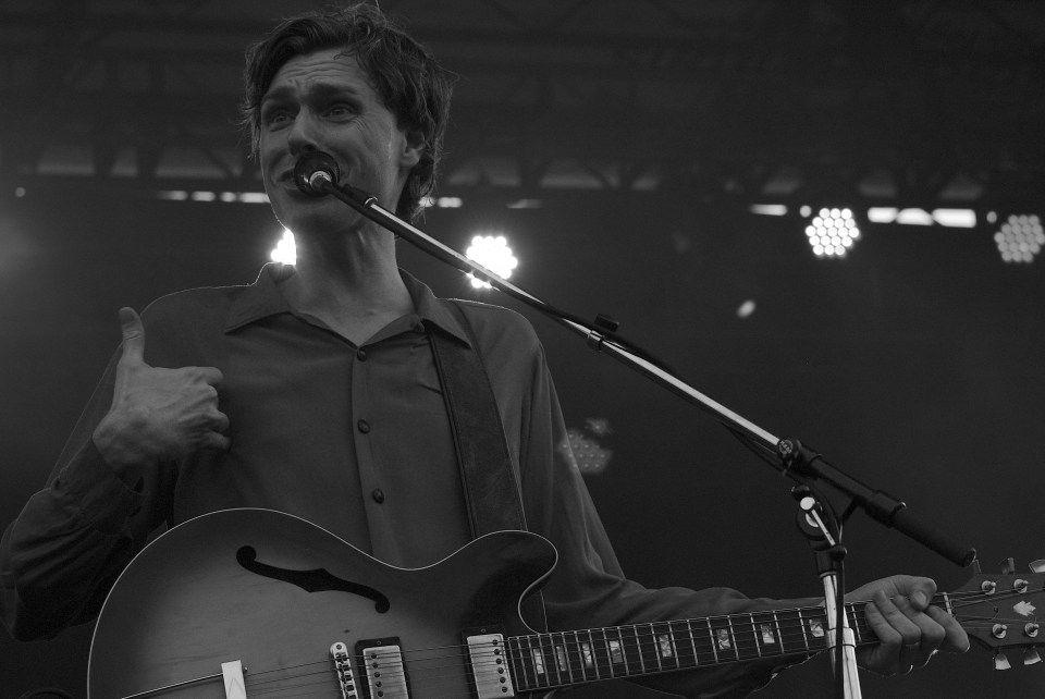Joel Plaskett Emergency got the Calgary flood-cancelled Sled Island Festival set they didn’t get to have at TURF on July 4, 2013. Photo: Tom Beedham