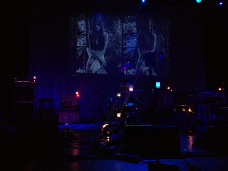 Mazzy Star's candlelit stage setup at the Danforth permeated an intimate atmosphere made only more intimate by a strict phone ban at Toronto's Danforth Music Hall on Nov. 16. Photo: Tom Beedham